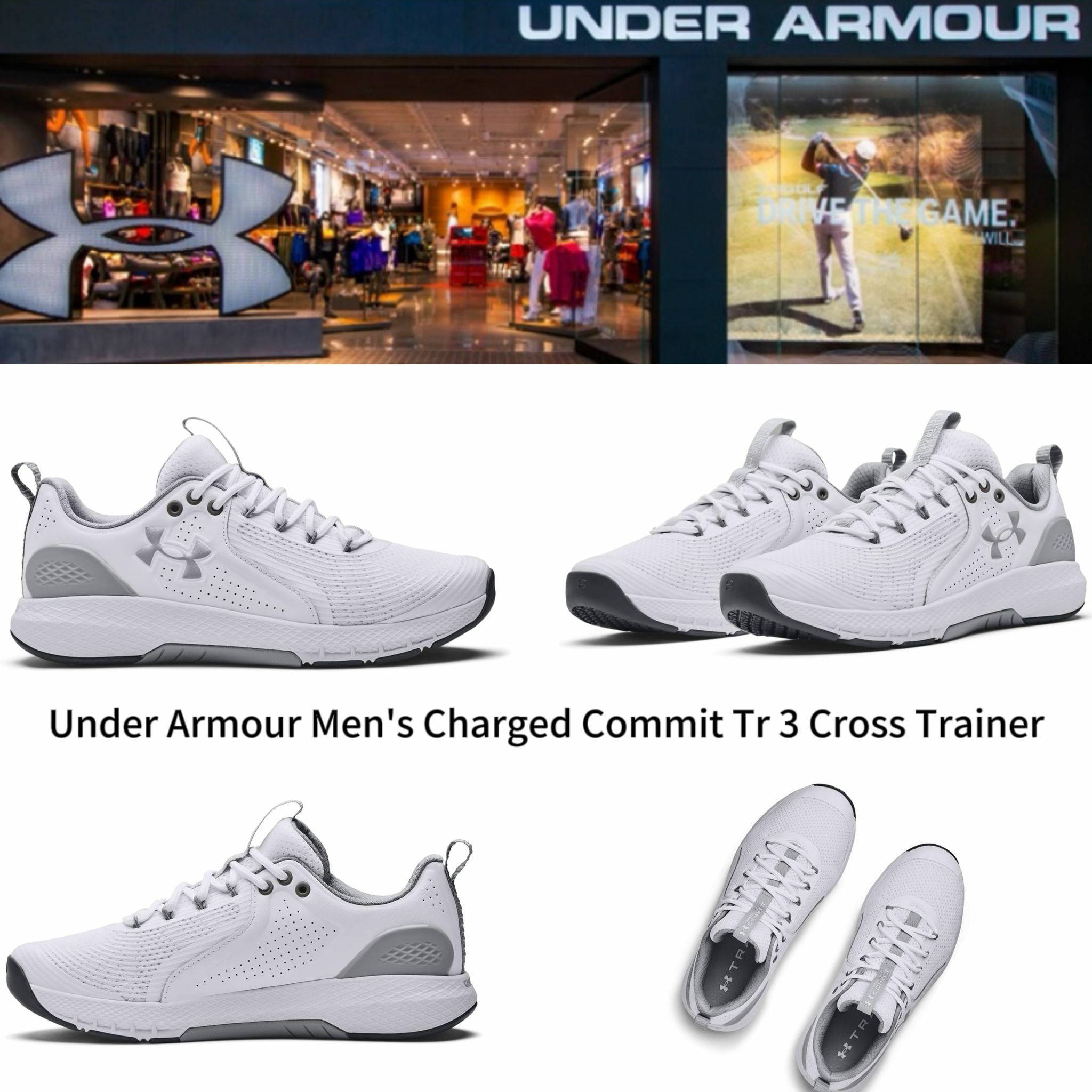 【預購】Under Armour Commit Tr 3 F040216 男裝運動鞋