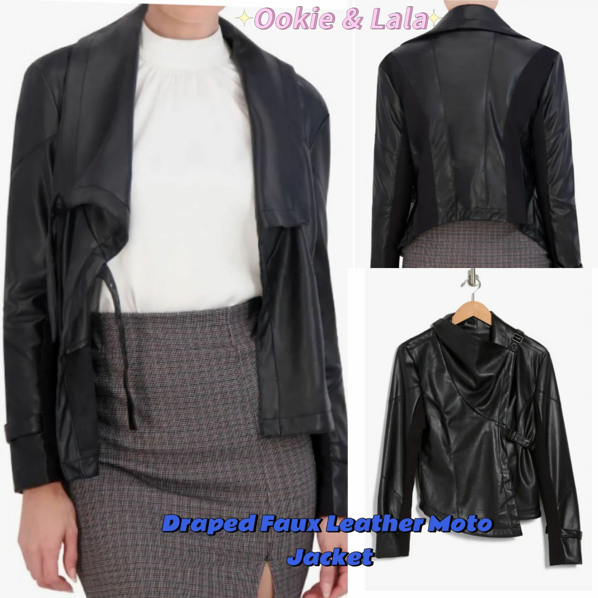 【預購】Ookie & Lala Draped F040218 女裝外套