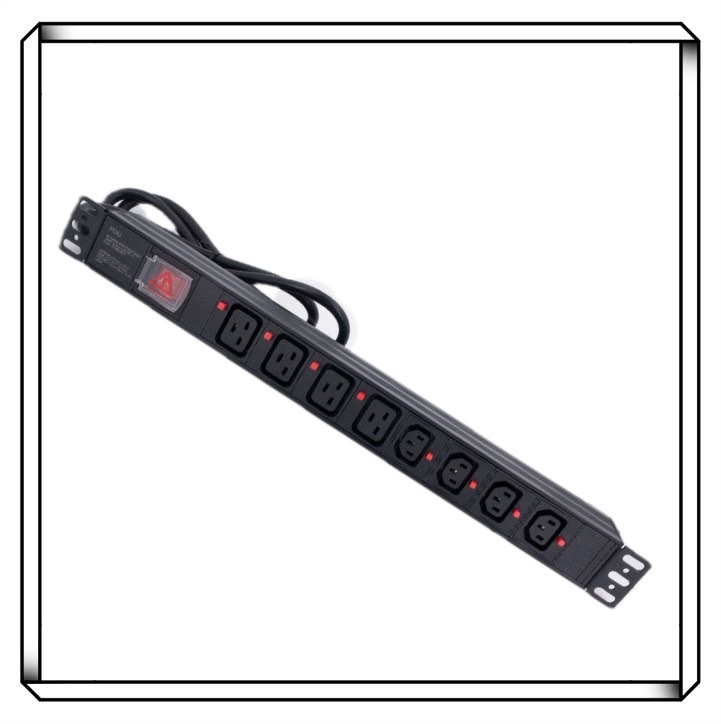 PDU 機櫃插座防脫扣 C13+C19輸出  C20輸入