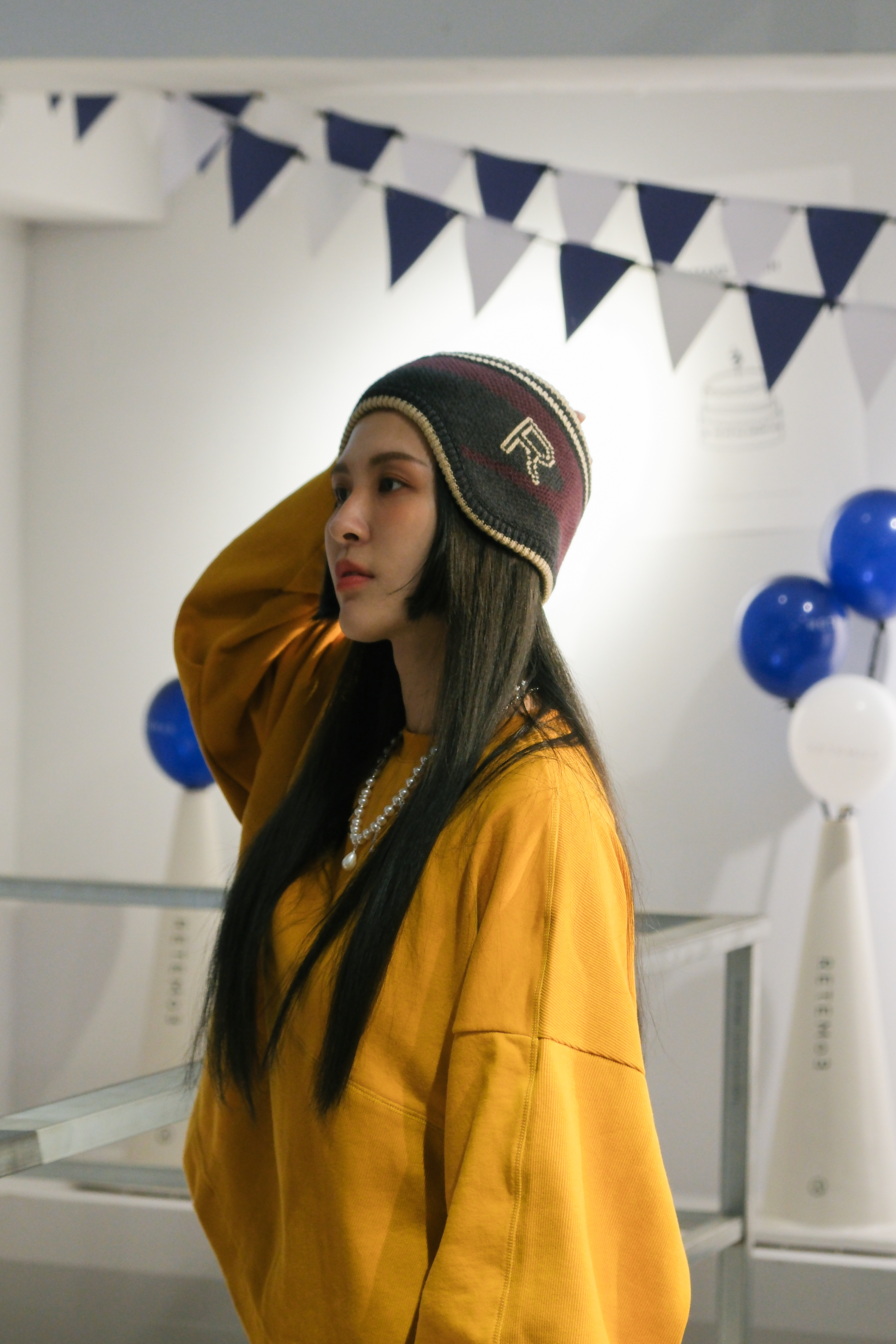 R3 Headband | Maroon Red