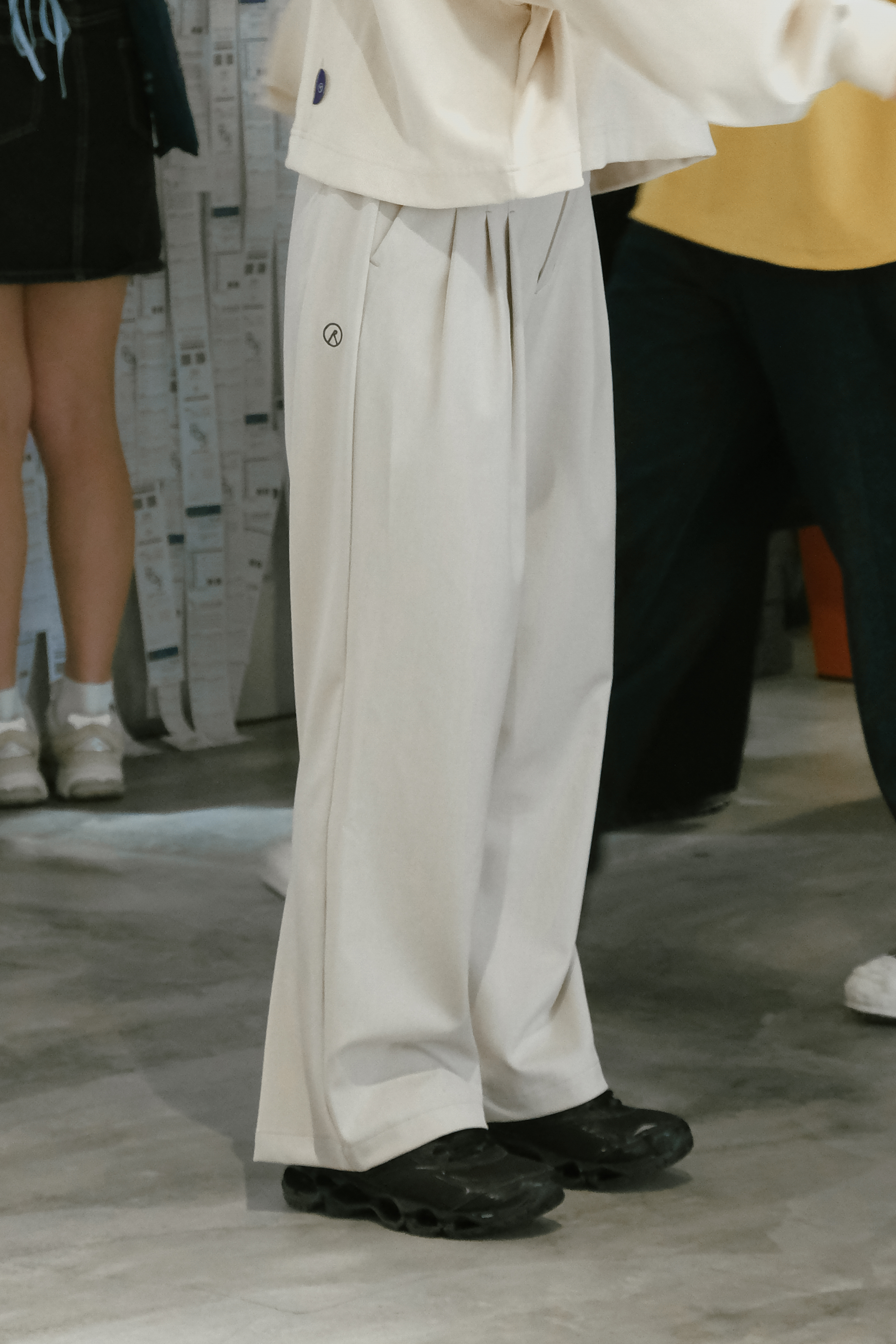 Stapler Cocoon Trousers | Oat