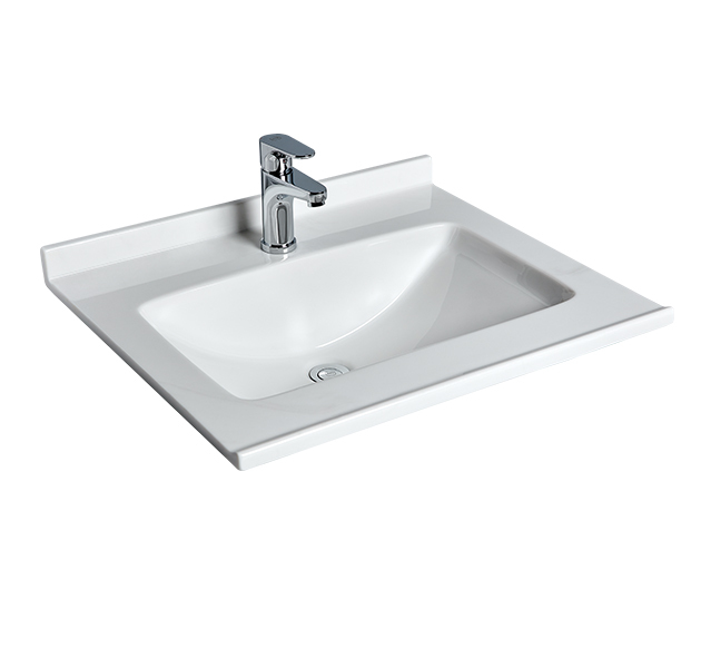 OVO京典衛浴 臉盆龍頭推薦型號 WA15-65/ F8055 訂製白灰紋人造石檯面盆