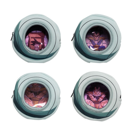236504 Pbandai 預訂2025/10月 ドラゴンボールZ　宇宙船ポッド　ポーチコレクション（全4種）