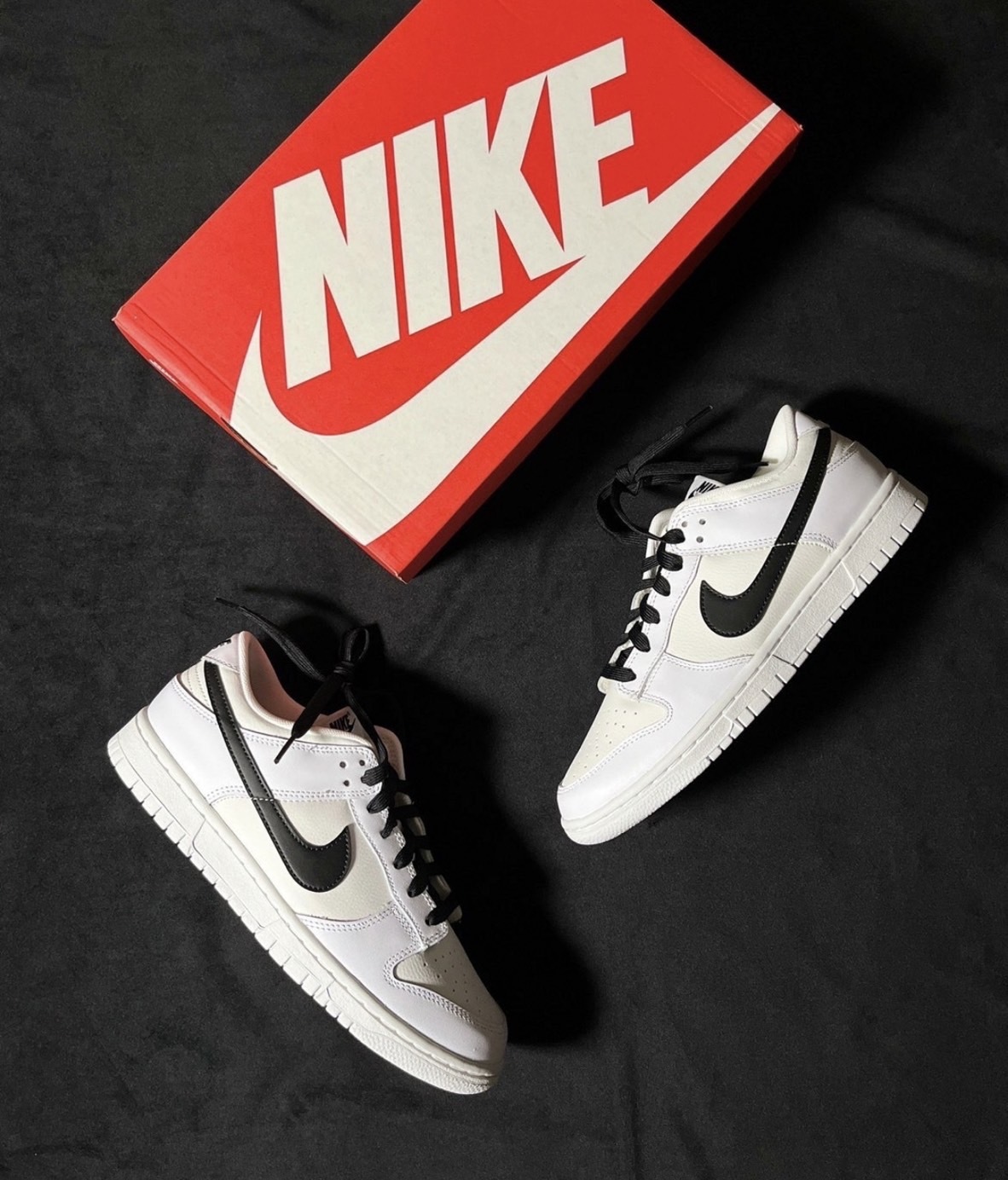 NIKE DUNK LOW REVERSE PANDA 白黑 反轉熊貓