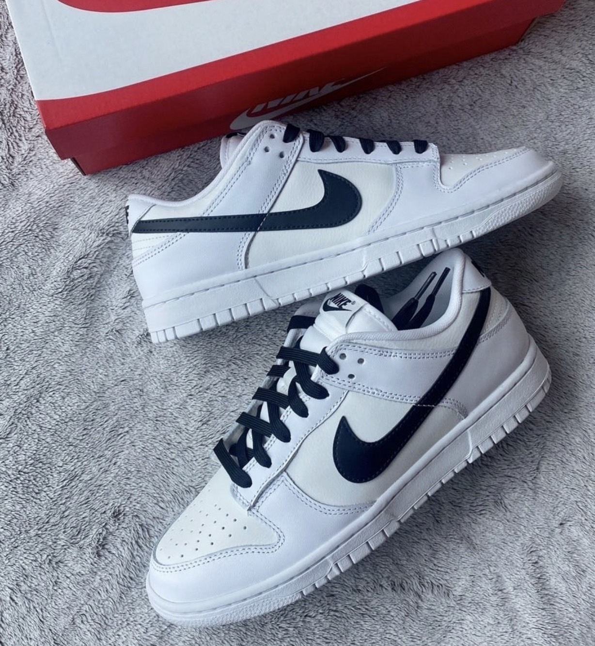 NIKE DUNK LOW REVERSE PANDA 白黑 反轉熊貓