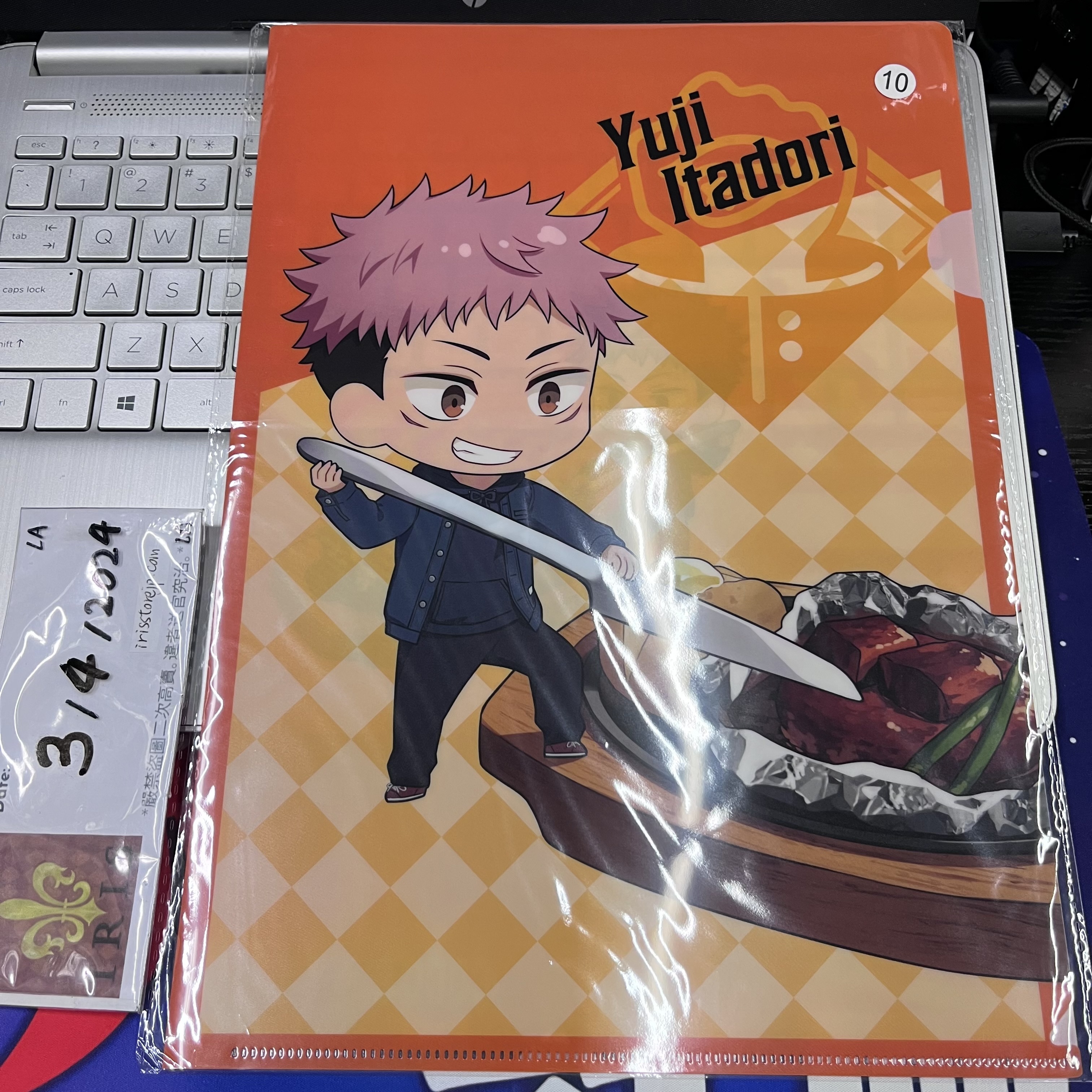 咒術迴戰 虎杖 A4 File