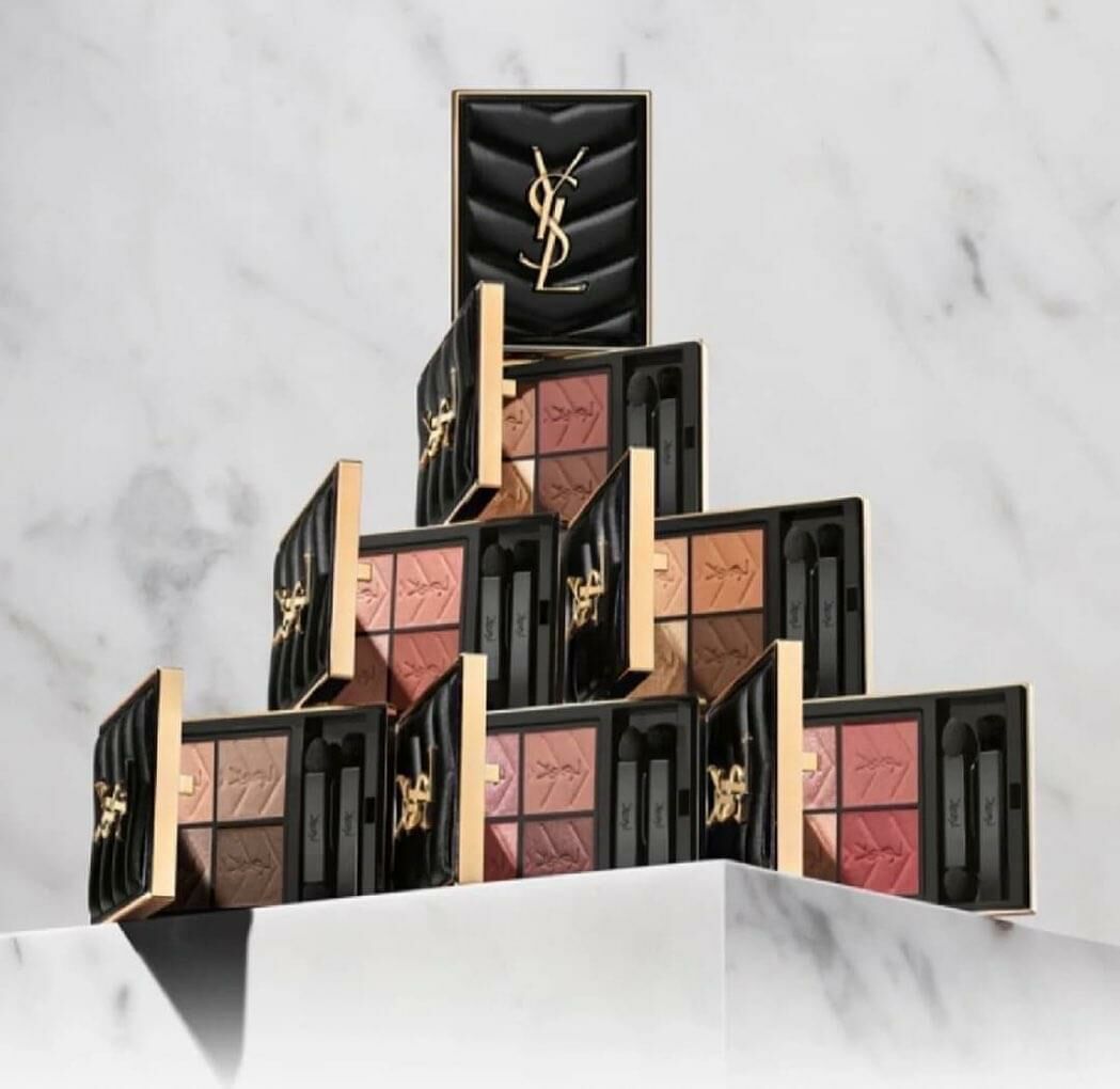 YSL 新品登場 ✨皮革四色眼影盤