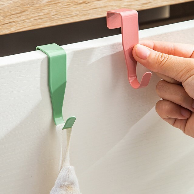 《3936》日系簡約純色掛勾(四色一組)