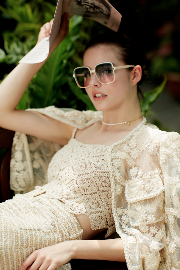 BD10011F1 巴特羅水波舞繩股編織馬甲