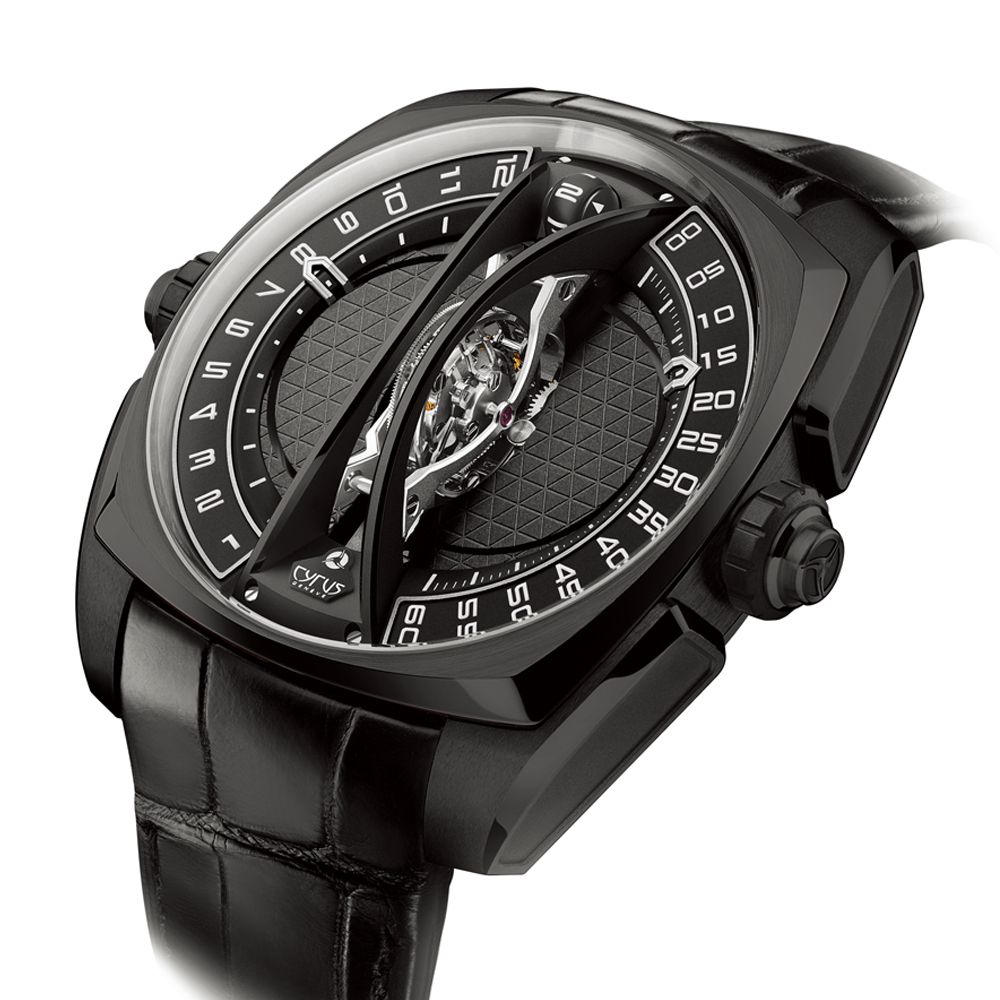 KLEPCYS VERTICAL TOURBILLON | BLACK