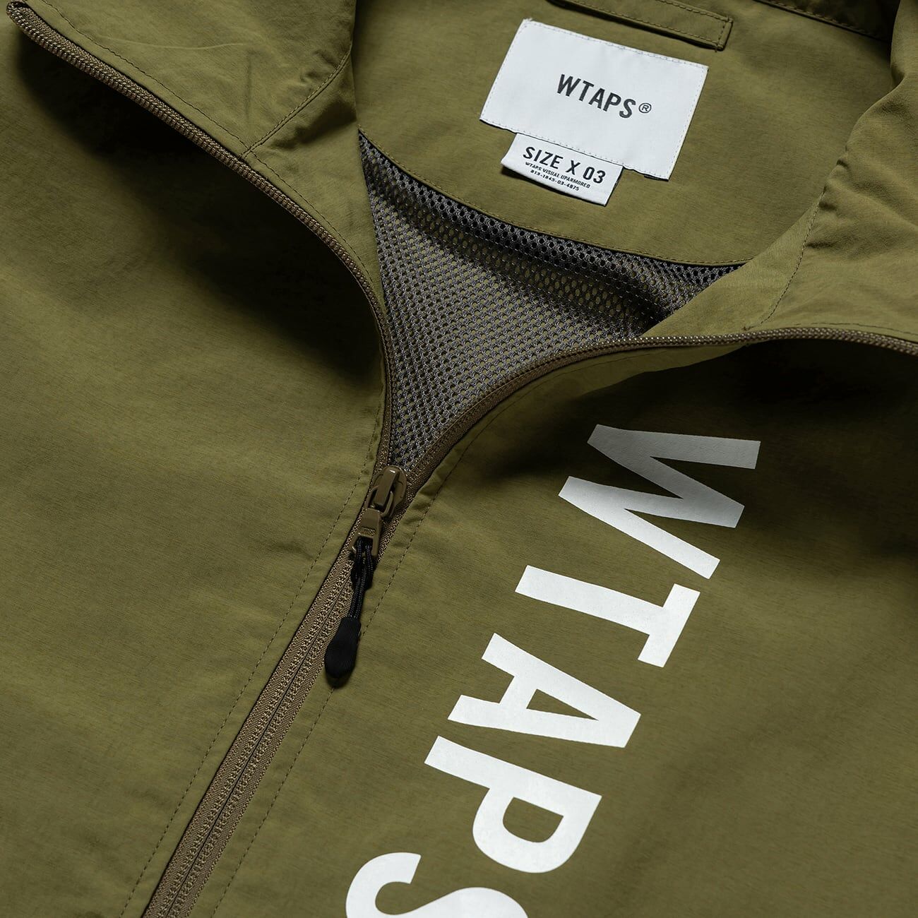 WTAPS 241CWDT-JKM01 TRACK / JACKET / NYLON. TUSSAH. PER