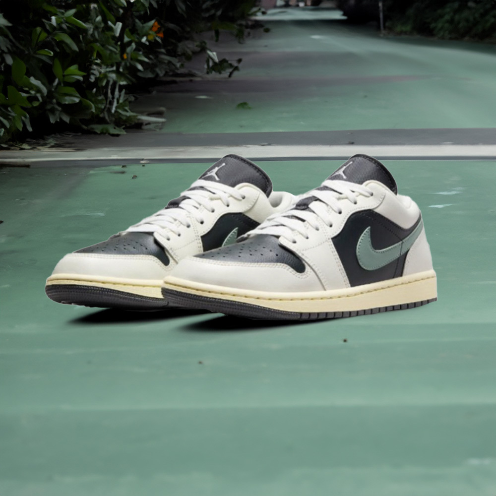 W Air Jordan 1 Low Jade Smoke 煙燻翡翠 DC0774-001