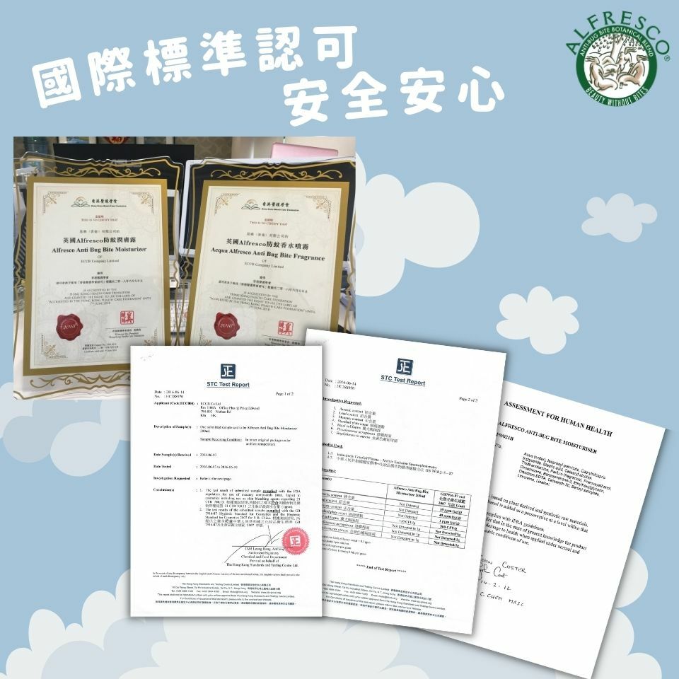 Alfresco 英國草本防蚊膏 洋甘菊200ml + 經典原味50ml