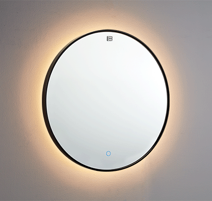 OVO京典衛浴 化妝鏡推薦型號 M1031/M1031B/ M1031C訂製現代簡約化妝鏡 附燈 防霧化妝鏡 *無銅鏡