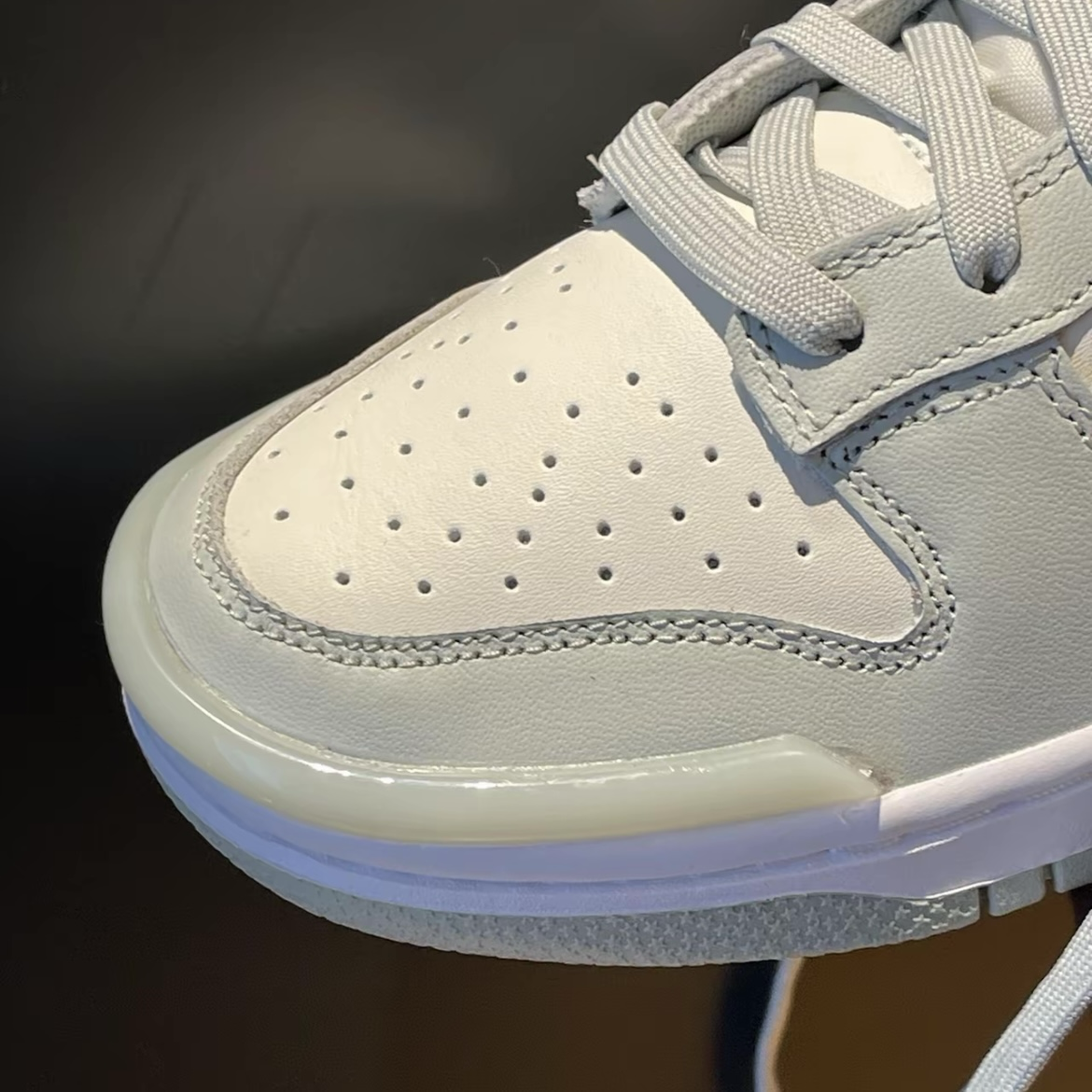 Nike Dunk Low Twist Light Silver 淺灰白 飛勾 小Ambush 厚鞋舌 女鞋