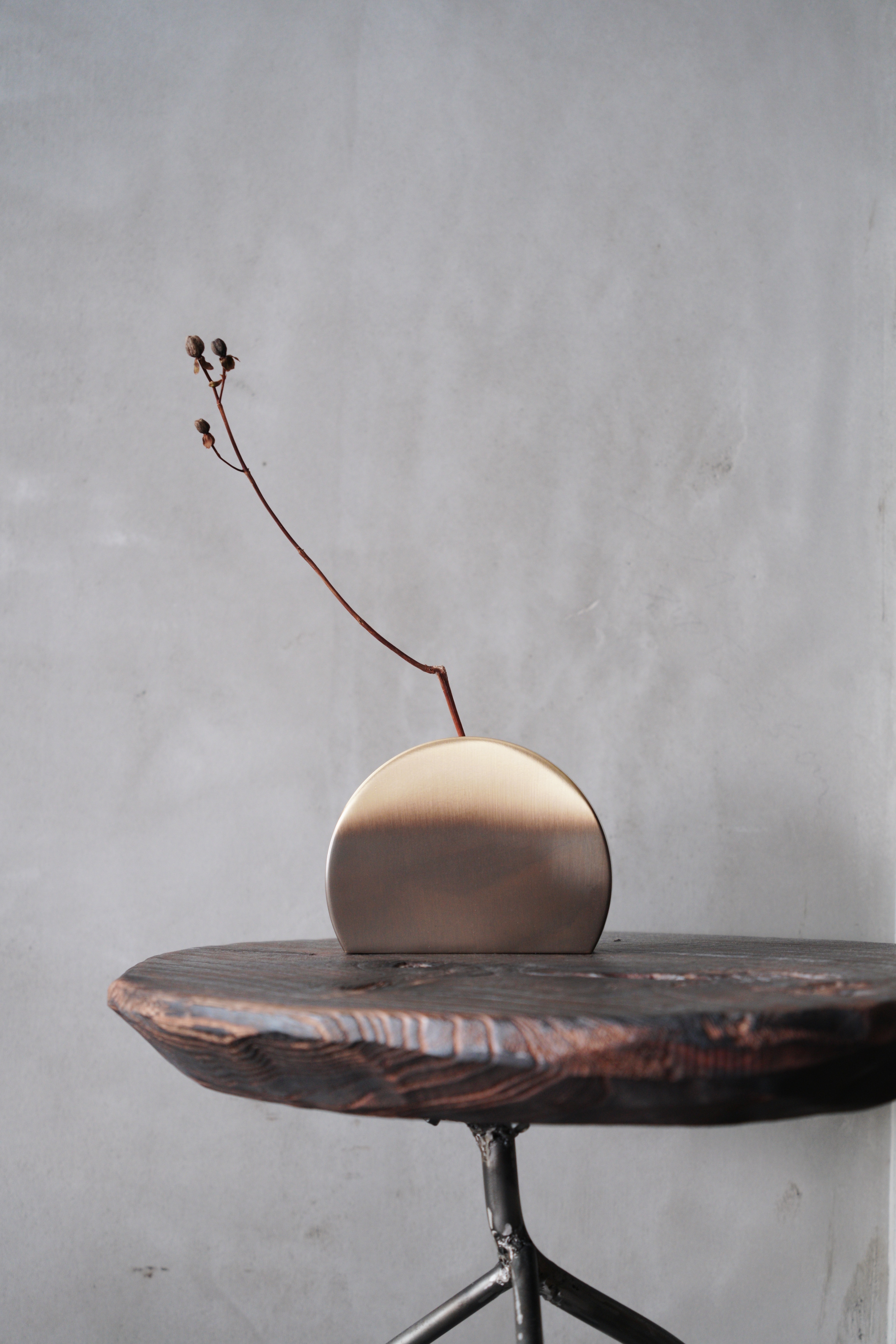 YANGYANG｜黃銅漸層花器