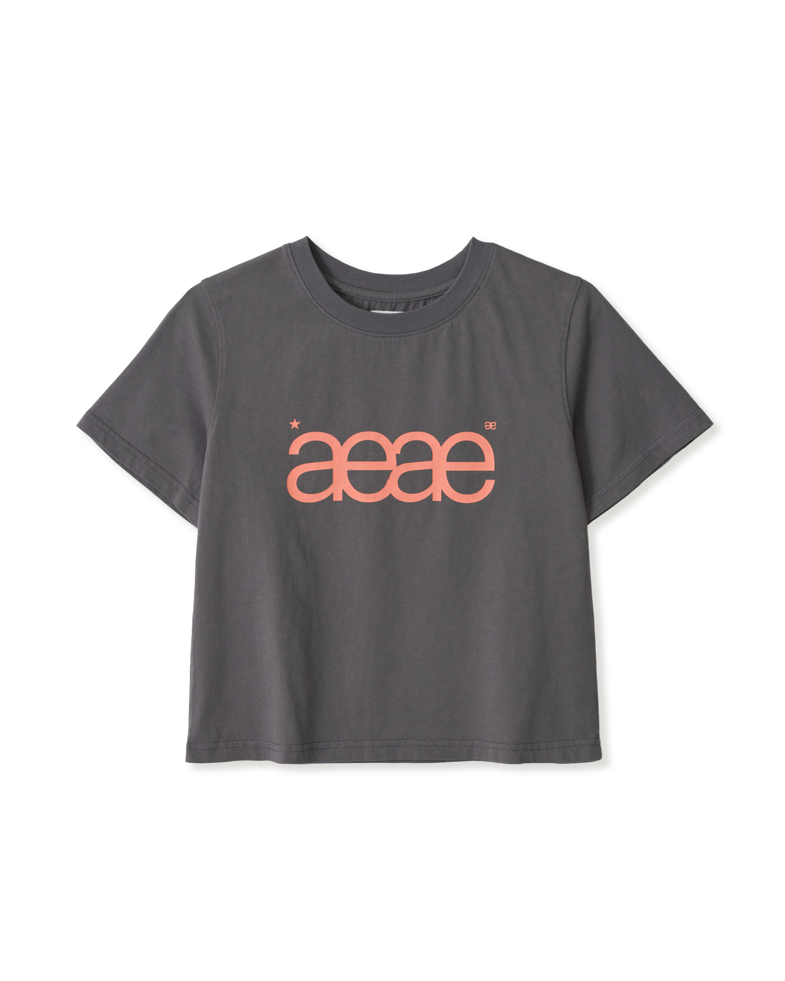 [aeae] AEAE LOGO CROP T-SHIRTS
