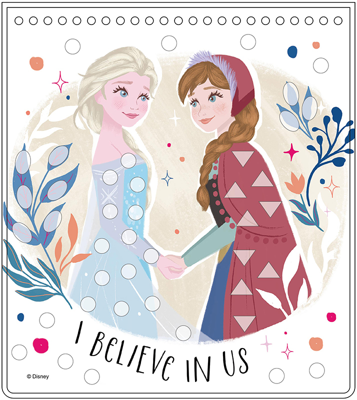 《 Disney 迪士尼 》 形狀QQ貼 冰雪奇緣2