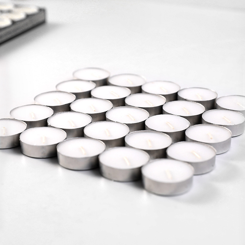 10入白色蠟燭-12g