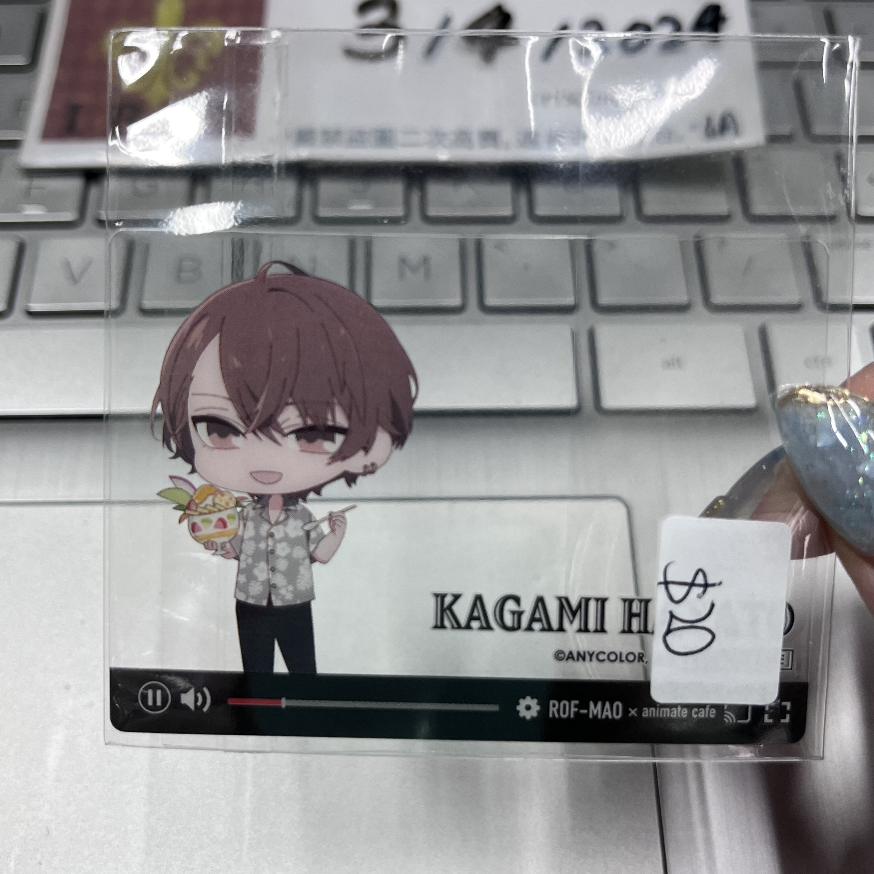 彩虹社 加賀美 小膠卡 jp