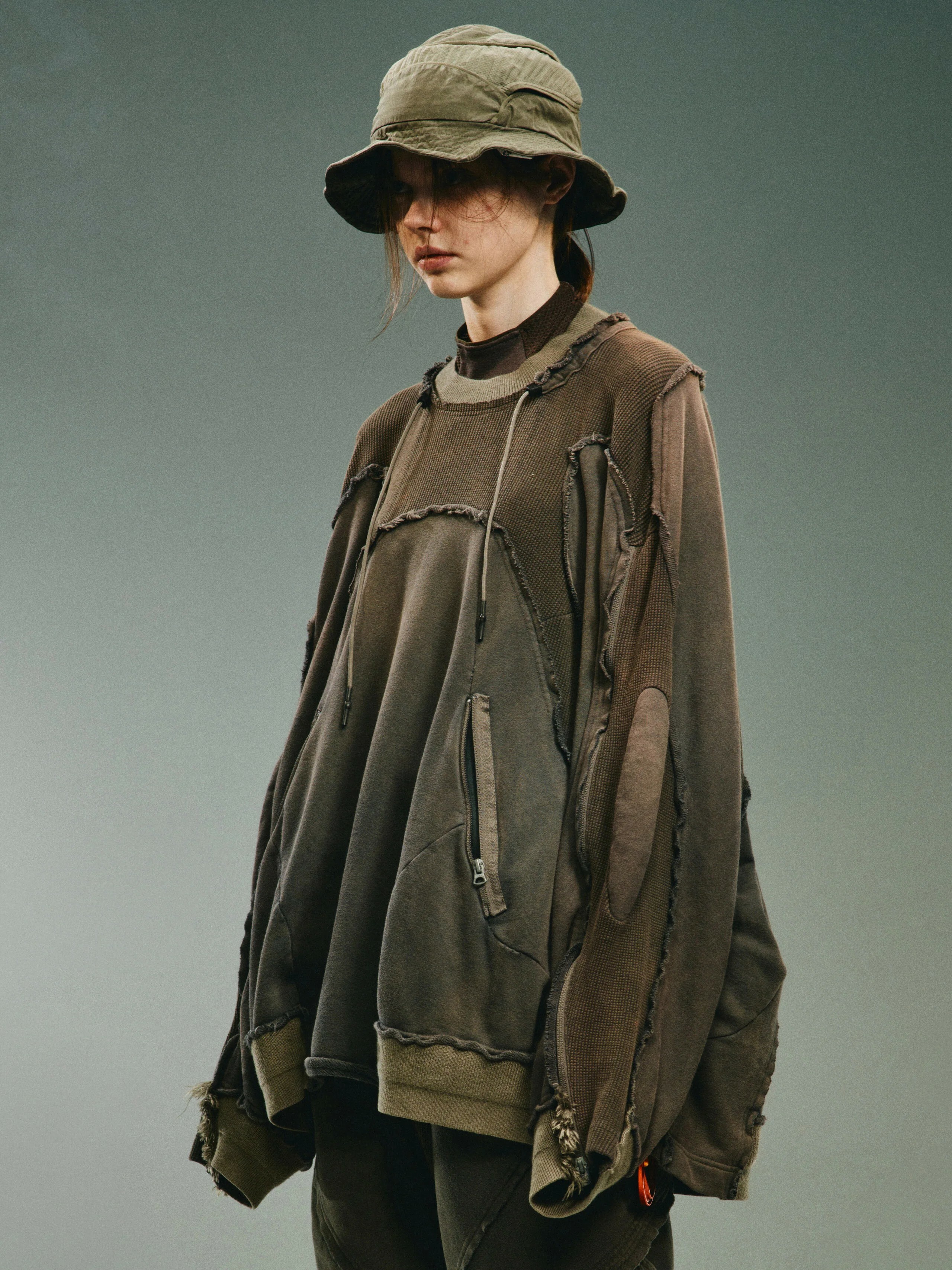 【Focus Store】現貨 Hamcus SS24 DUSZEN OB / Subterranean Dweller's Vintage Pullover 衛衣 SM01524-1 NB