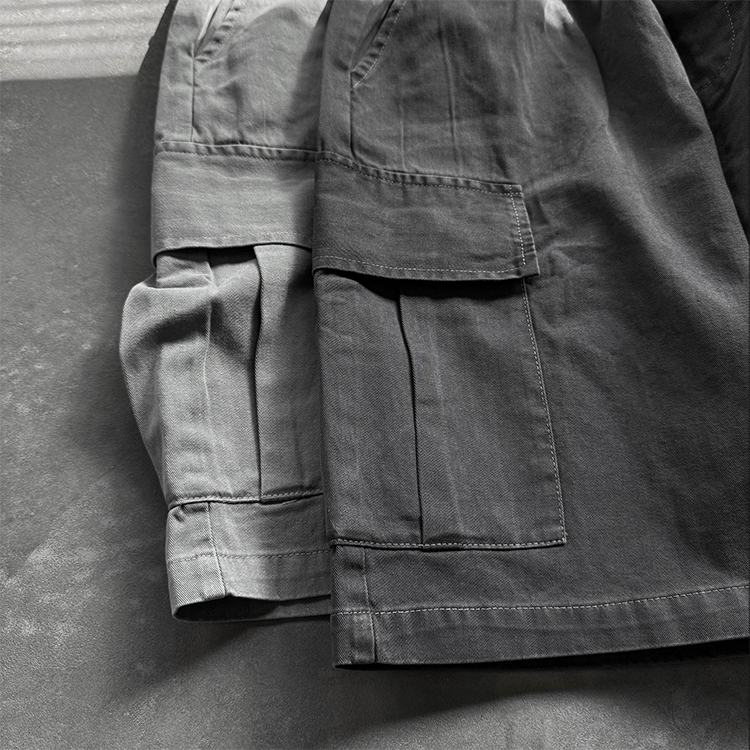 質感水洗工藝 工裝短褲