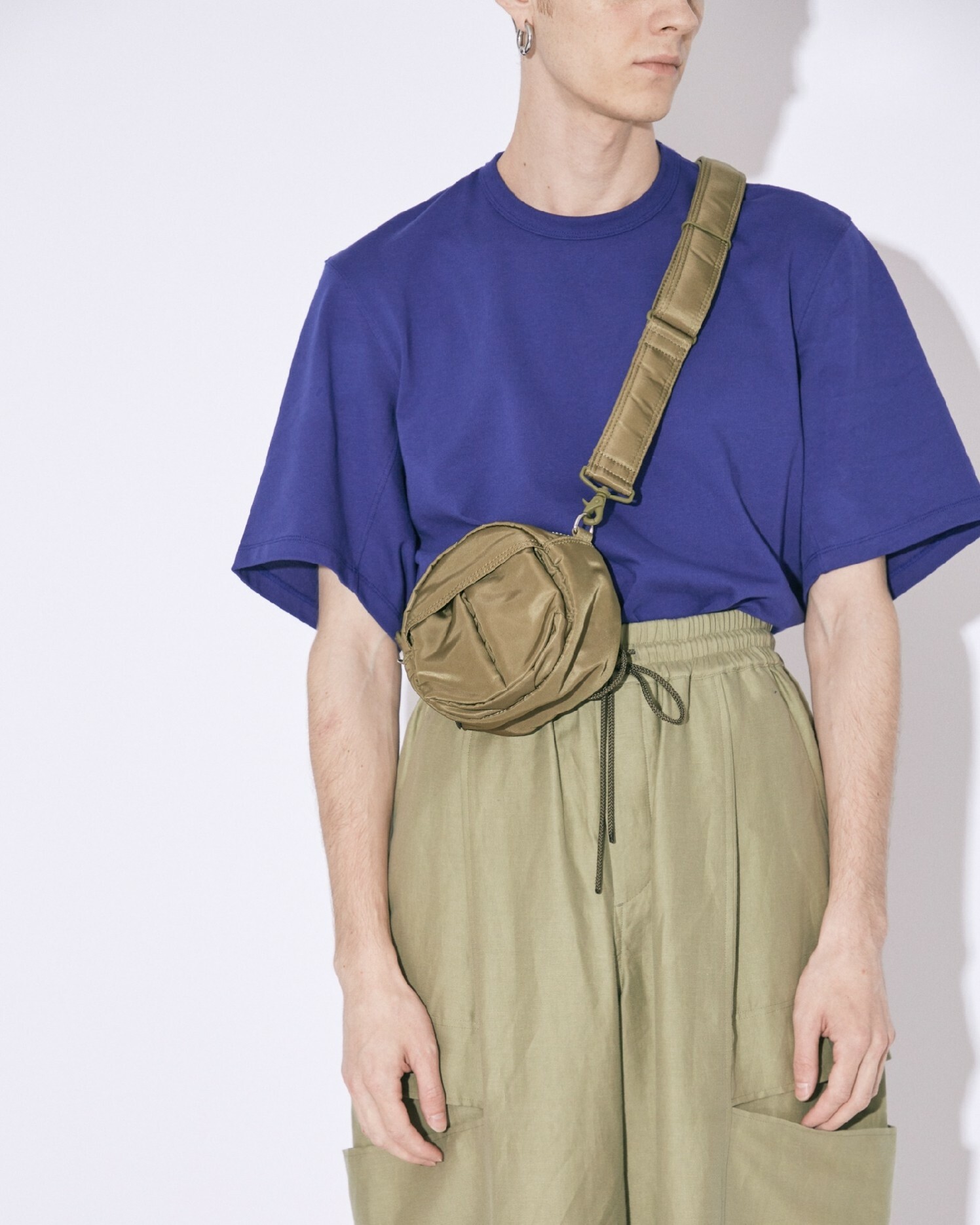 POTRxbp shoulder bag in nylon twill