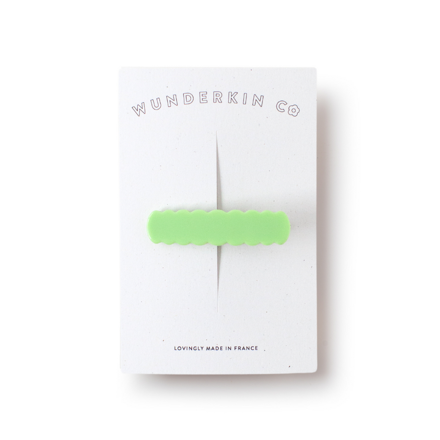 WUNDERKIN CO. - Scallop Clip（Kiwi）