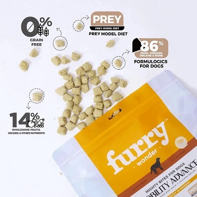美國 Furry Wonder 全犬 關節保健 主食凍乾 鴨肉 + 雞肉 8oz /16oz  (狗脫水糧)