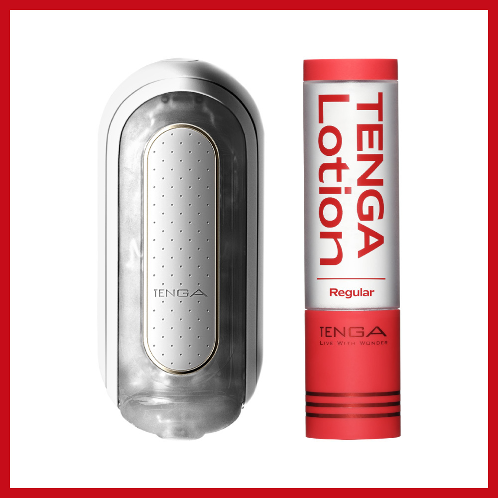 FLIP ZERO EV+TENGA LOTION 紅