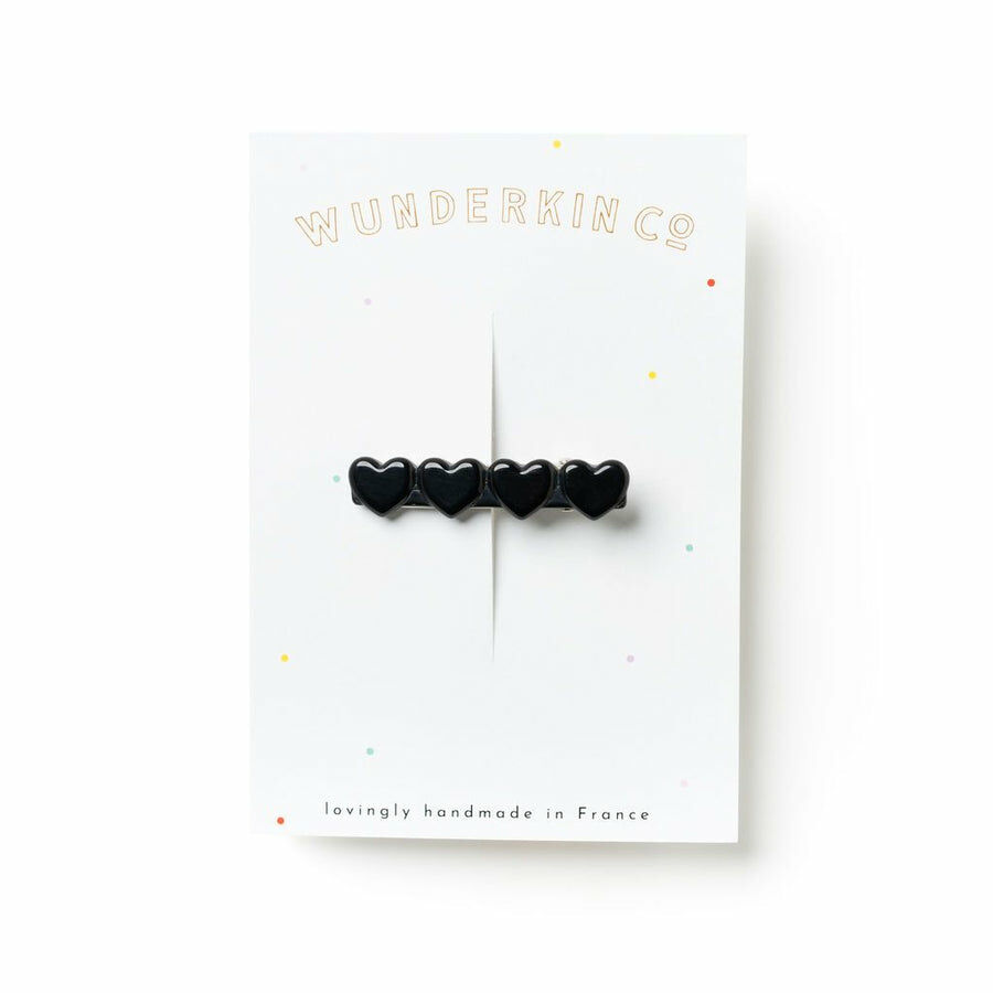 WUNDERKIN CO. - Heart Clip（Onyx）