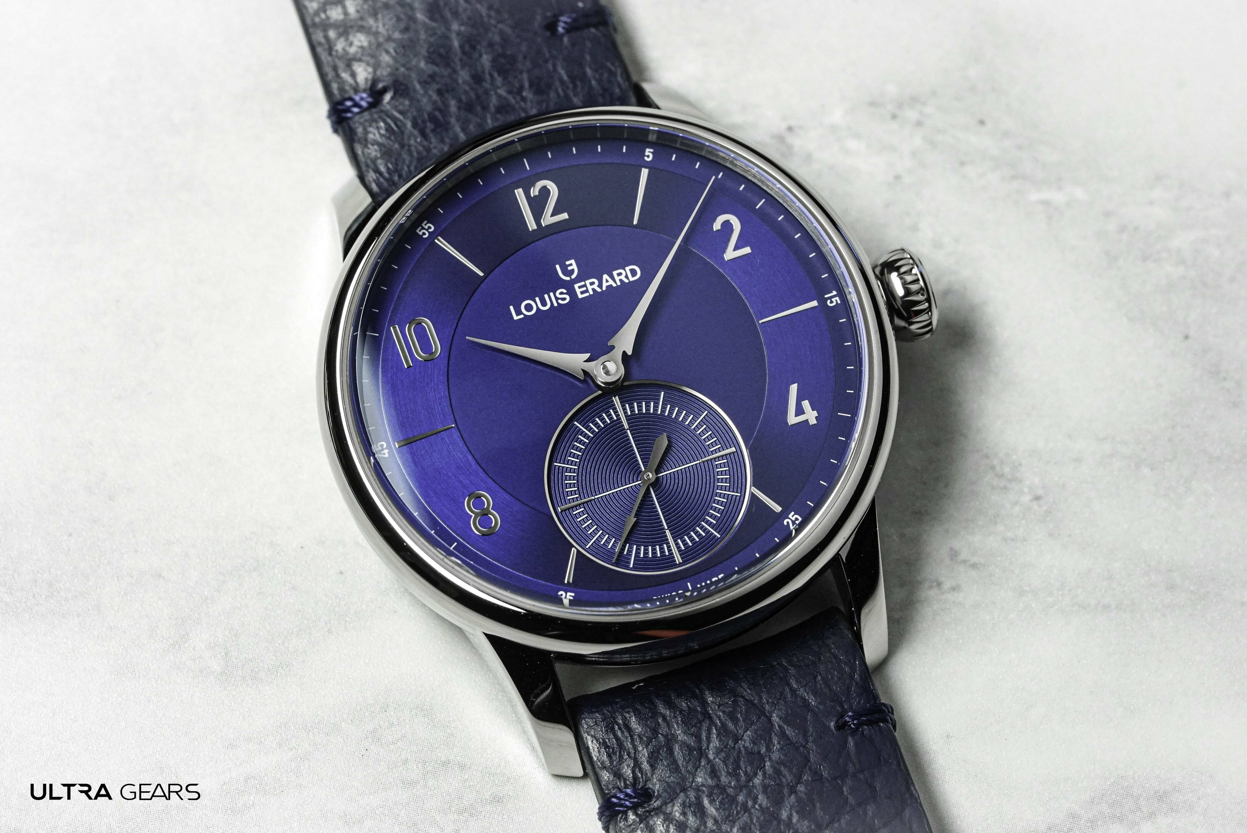Louis Erard_超凡系列_Excellence Core Collection Petite Seconde Bleu Nuit