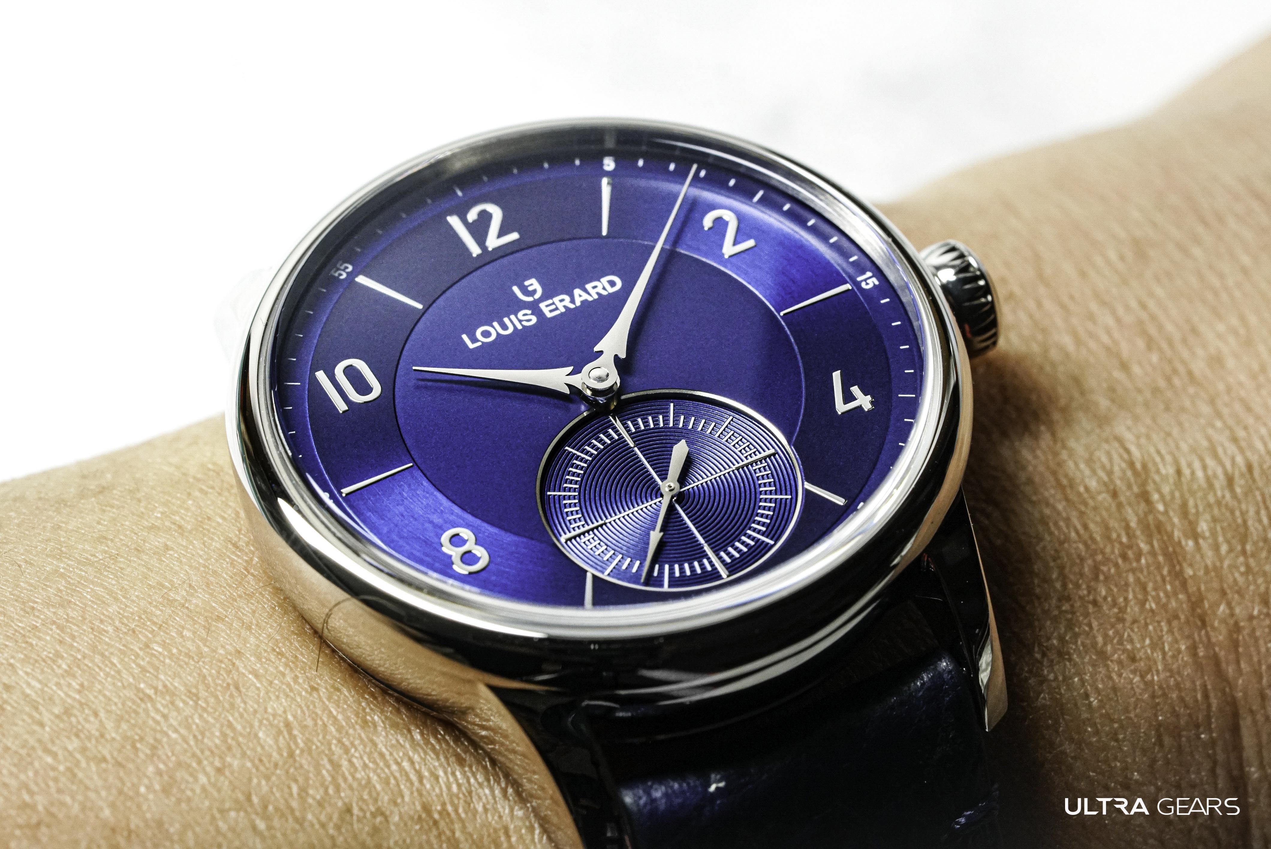 Louis Erard_超凡系列_Excellence Core Collection Petite Seconde Bleu Nuit