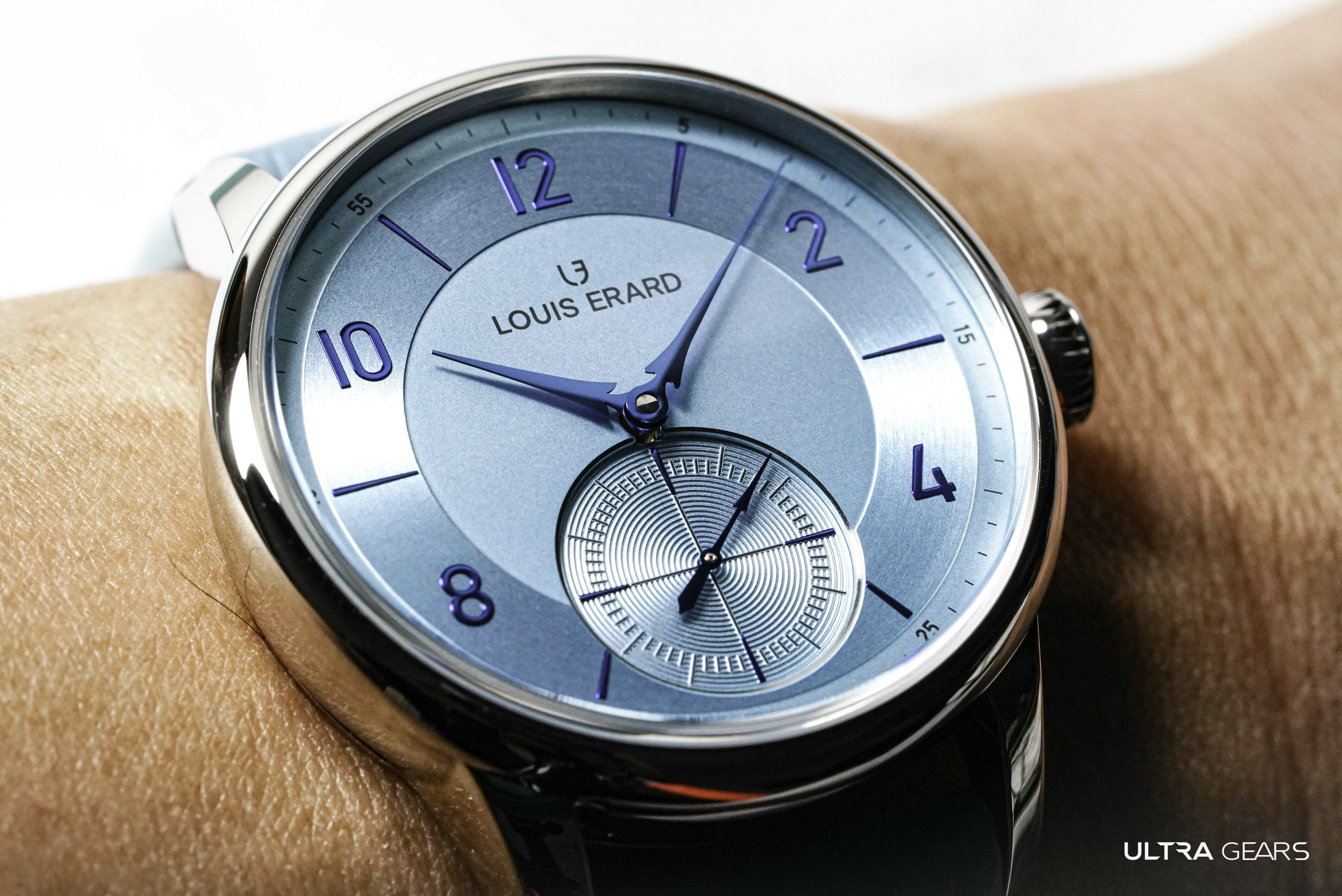 Louis Erard_超凡系列_Excellence Core Collection Petite Seconde Bleu Glacier