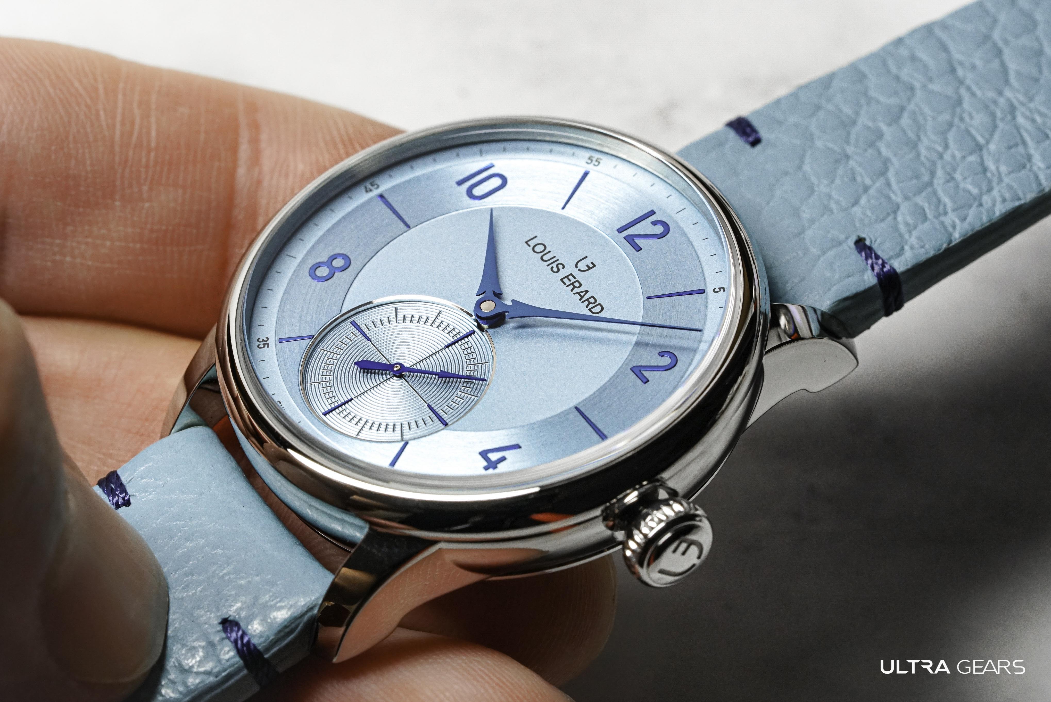 Louis Erard_超凡系列_Excellence Core Collection Petite Seconde Bleu Glacier