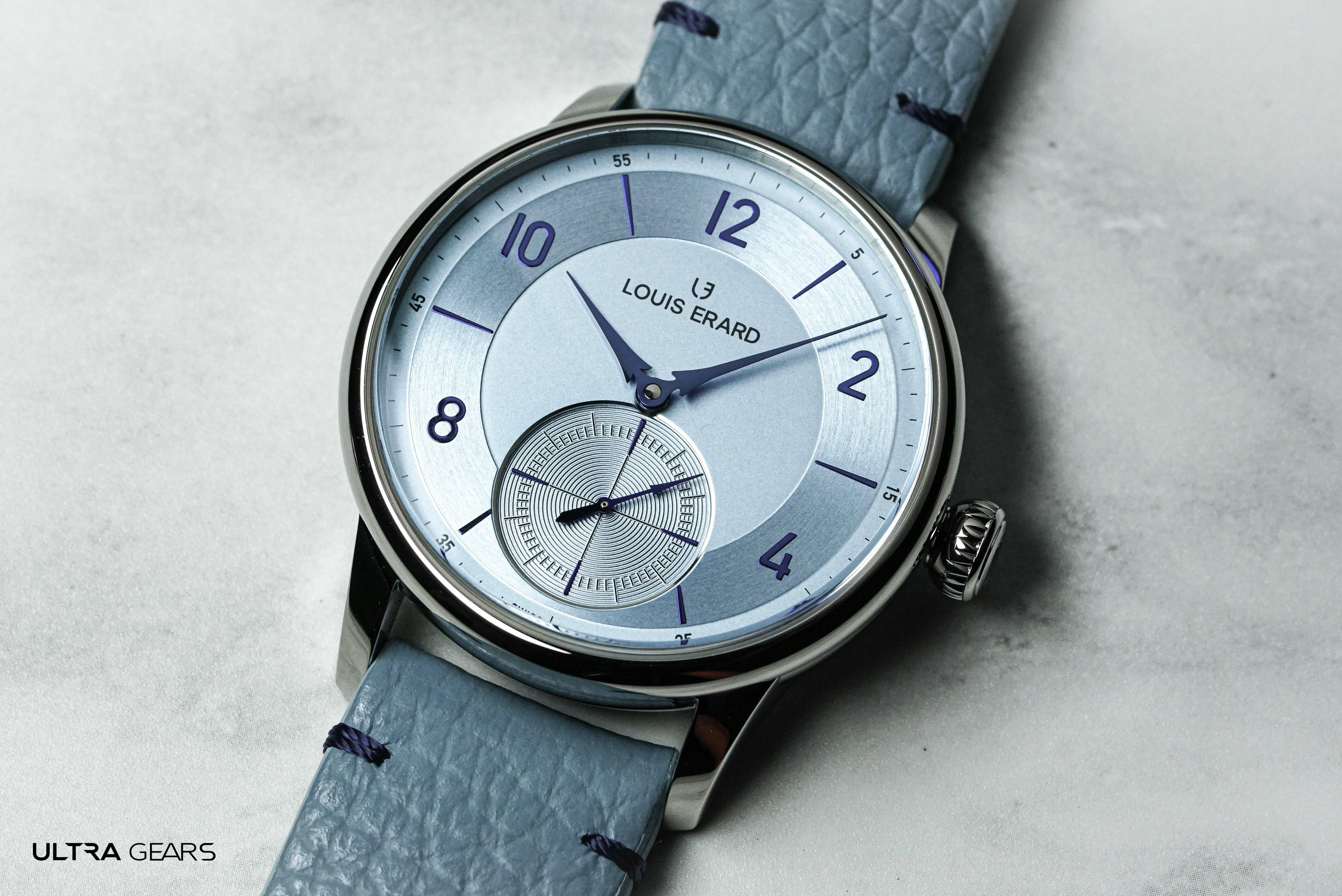Louis Erard_超凡系列_Excellence Core Collection Petite Seconde Bleu Glacier