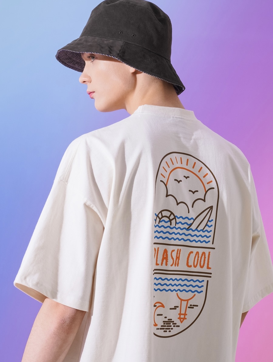 <預購> 韓國TWN 海邊時刻🏄🏻 高磅純棉短T