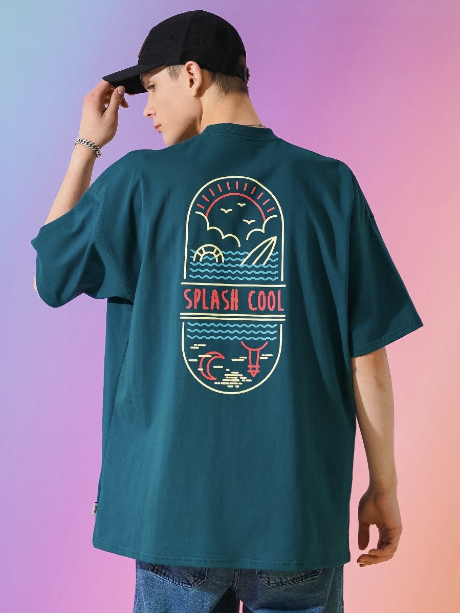 <預購> 韓國TWN 海邊時刻🏄🏻 高磅純棉短T