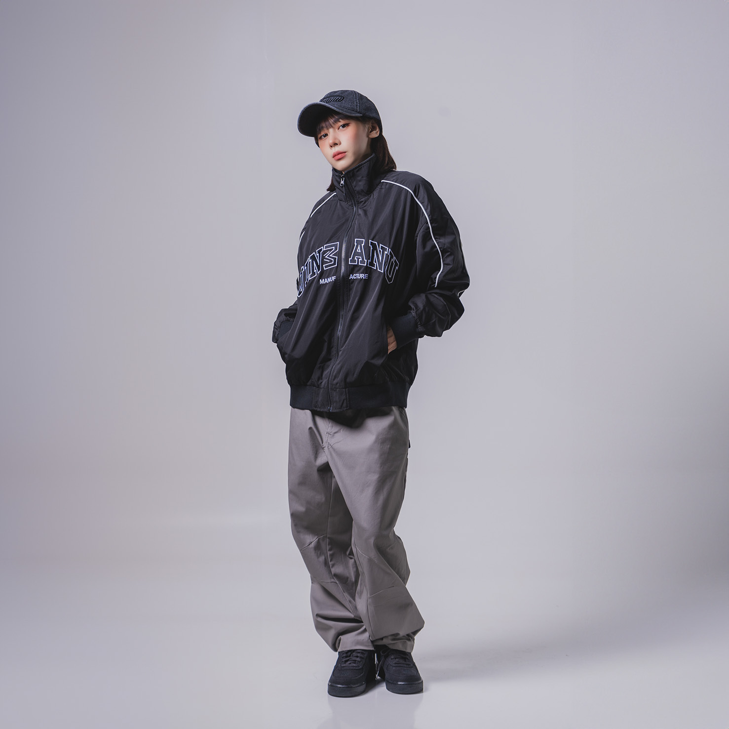 JINMANU JC-06 (SALE) 側口袋 磁吸扣腰帶 錐形 工作褲 長褲