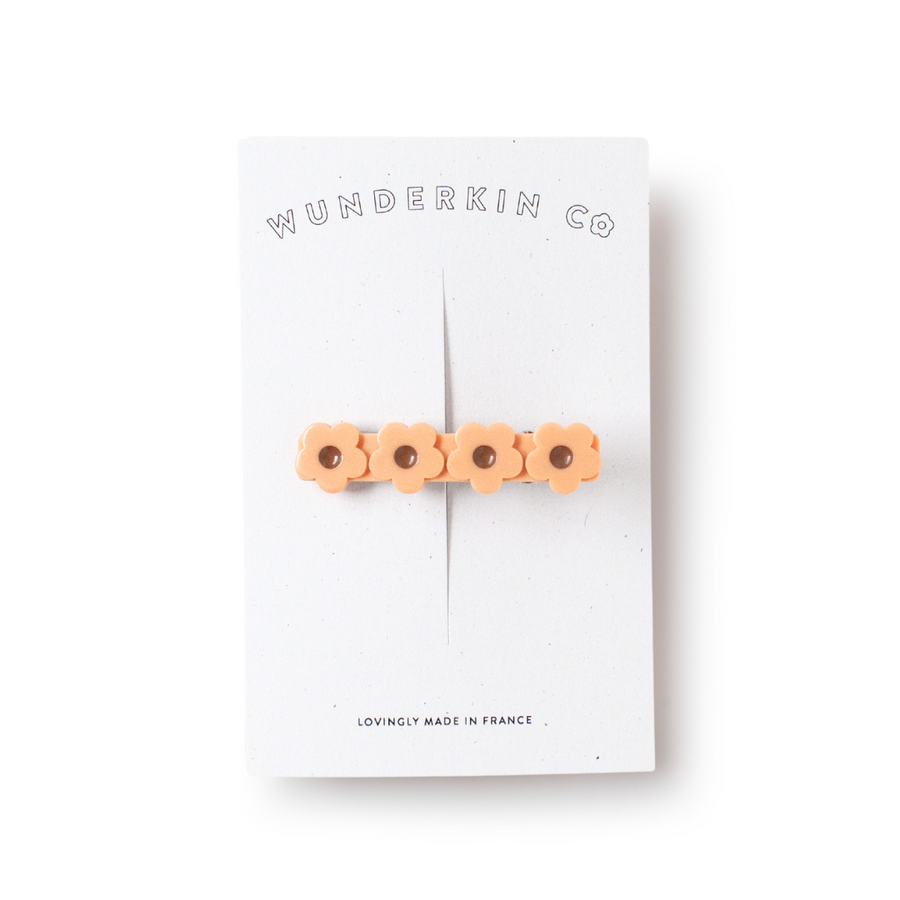 WUNDERKIN CO. - Flower Clip（Creamsicle）