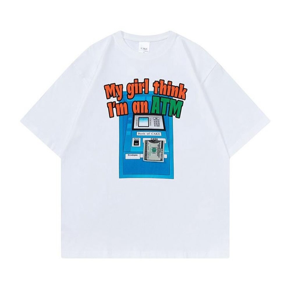 CAKE｜ATM T-Shirt (Black/White)