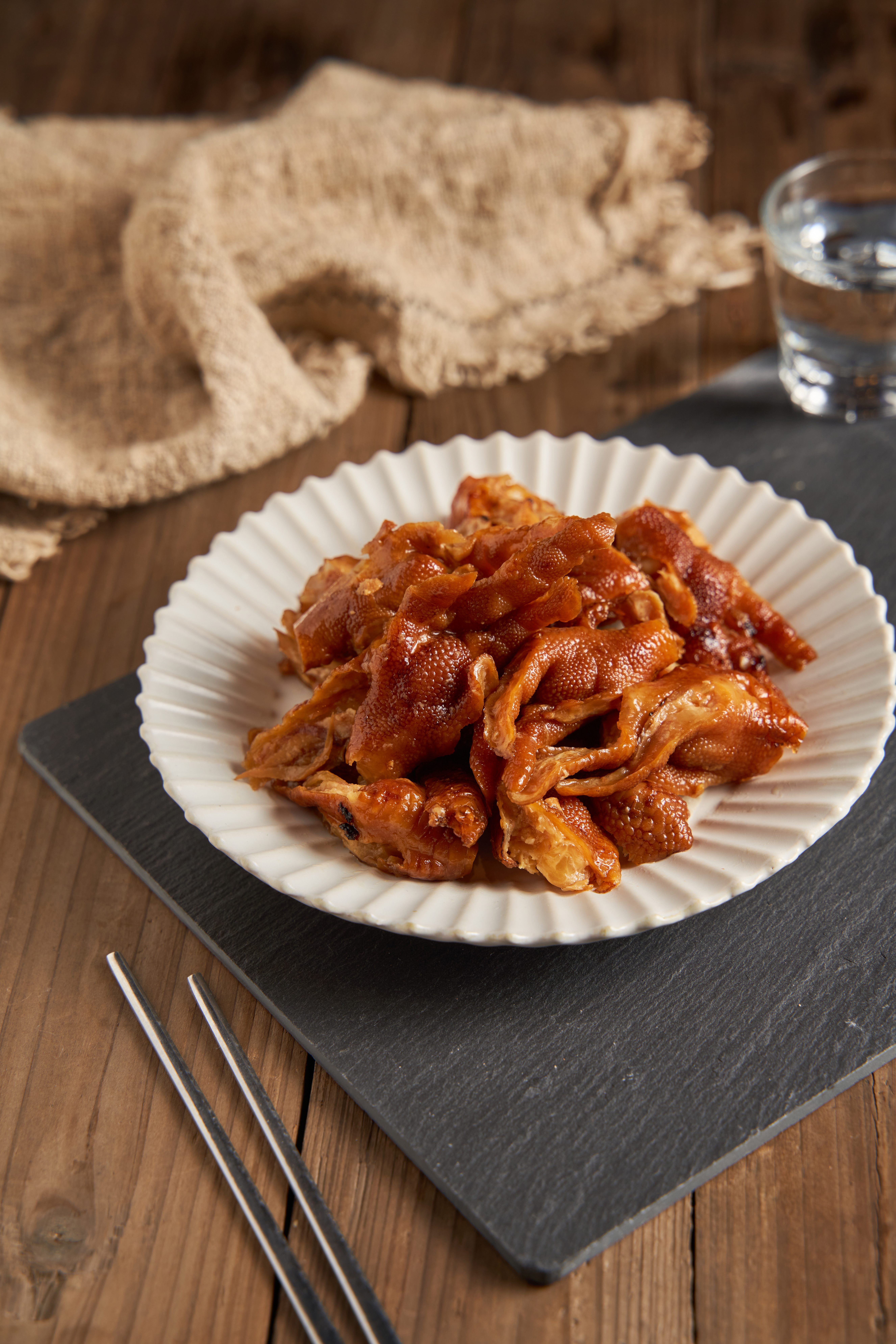 辣味煙燻無骨鳳爪150g｜新村站著吃 烤肉宅配