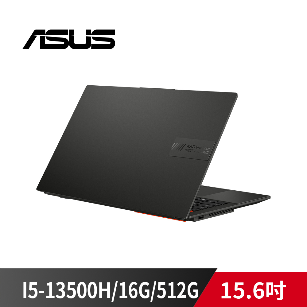 ASUS 華碩 Vivobook S15 OLED S5504VA-0132K13500H 午夜黑 (I5-13500H/16G/512G/UMA EVO/2.8K/1.7KG/W11/15.6''/有鼠包)