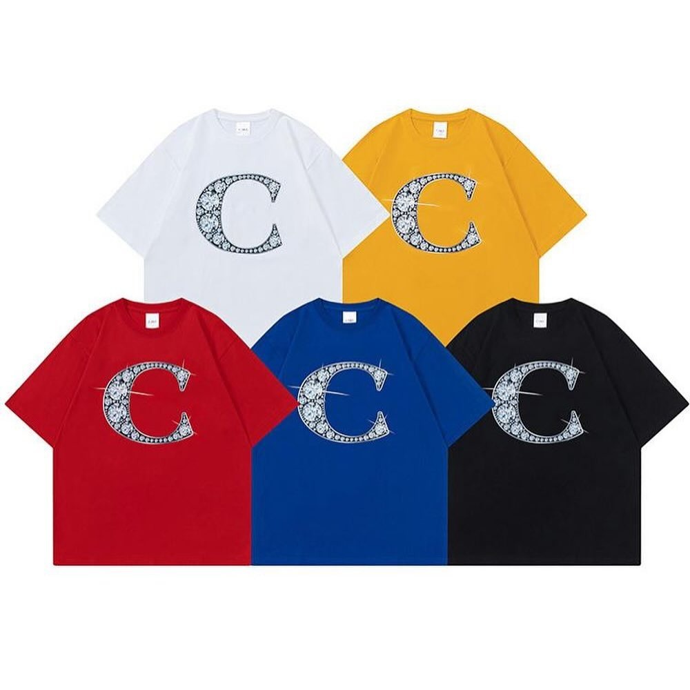 CAKE / Diamond T-Shirt - Yellow、Red、Blue
