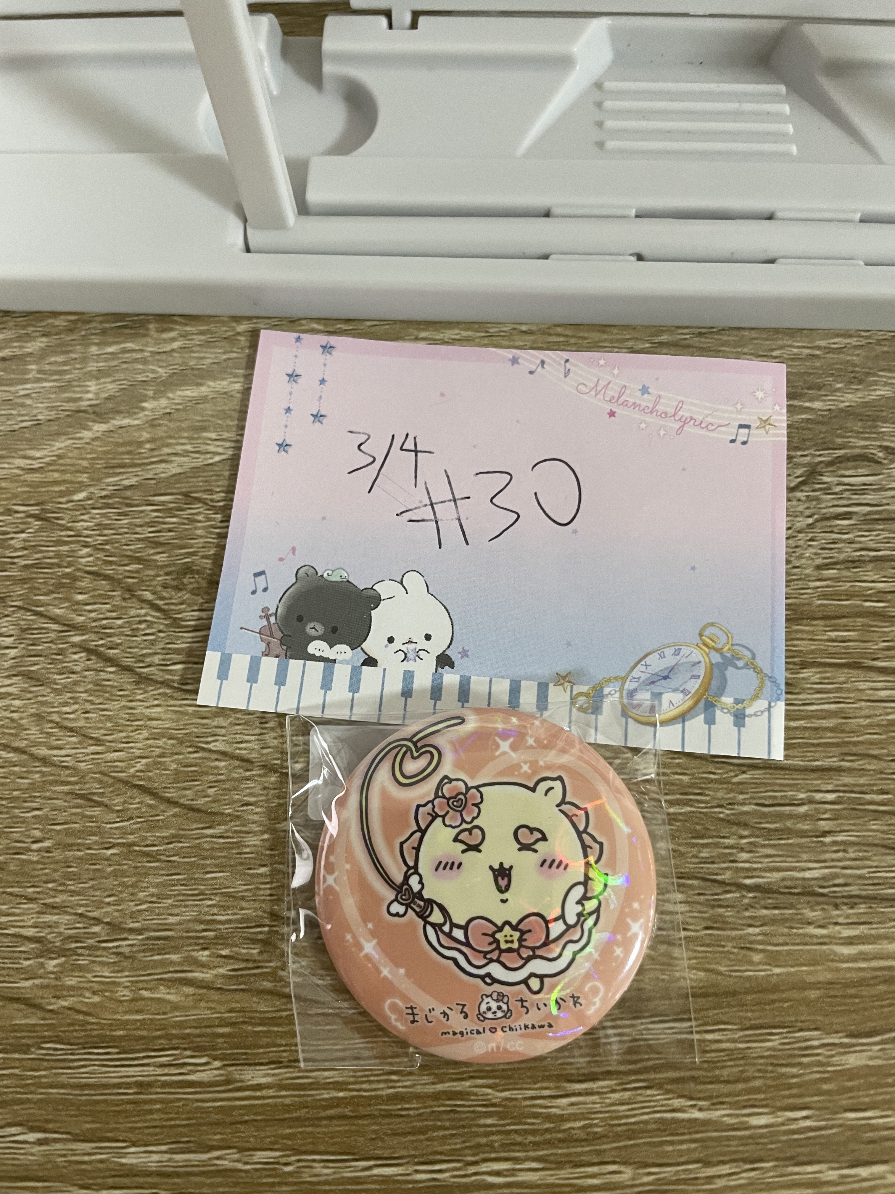 CHIIKAWA 風獅爺 襟章#30