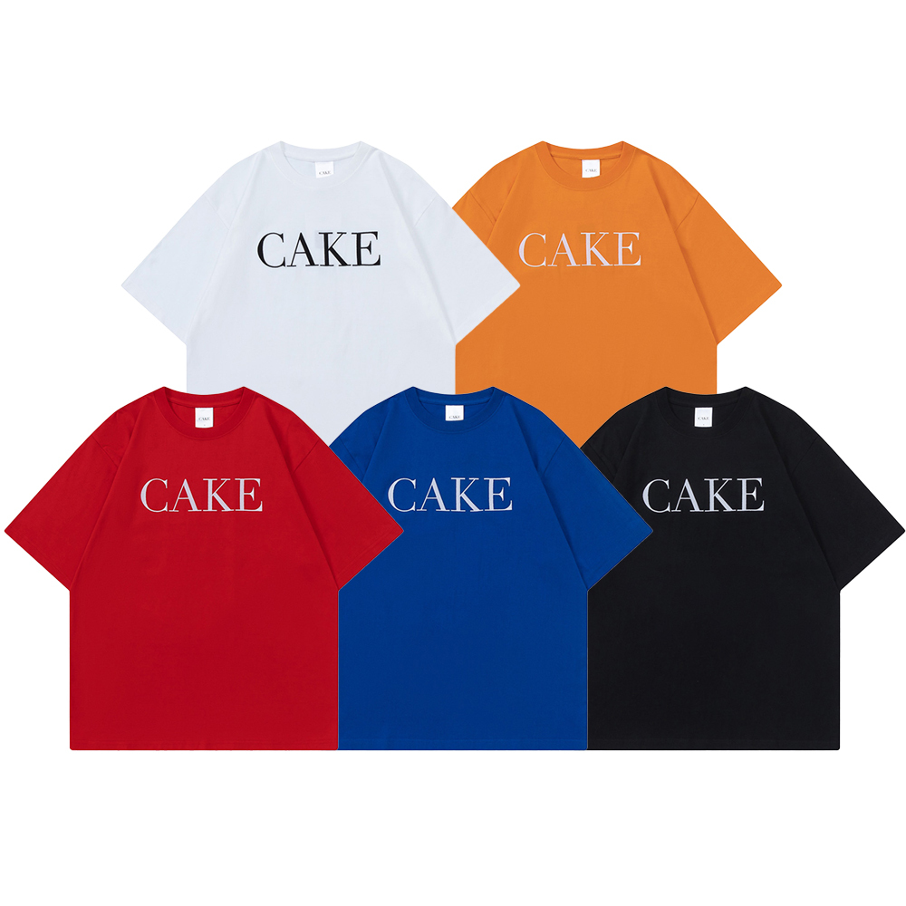 CAKE / Basic Logo - Balck、White、Orange、Red、Blue、Yellow