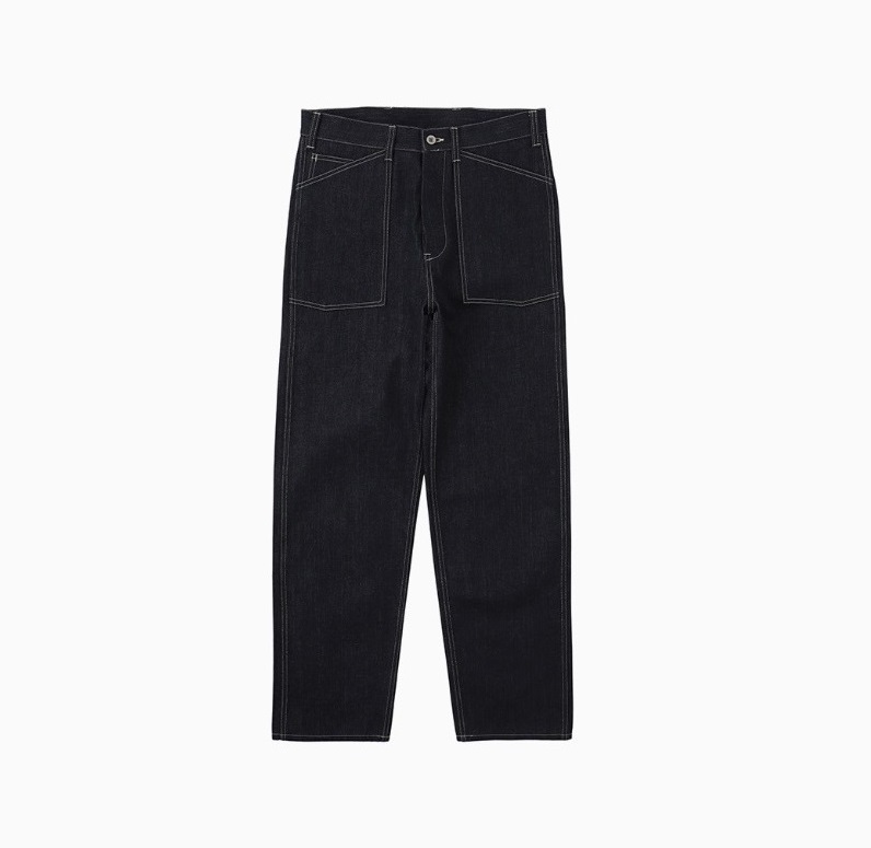 VISVIM ICT SOCIAL SCULPTURE CARPENTER PANTS UNWSD (NATURAL DYE) - PRE ORDER ITEM (預訂中)