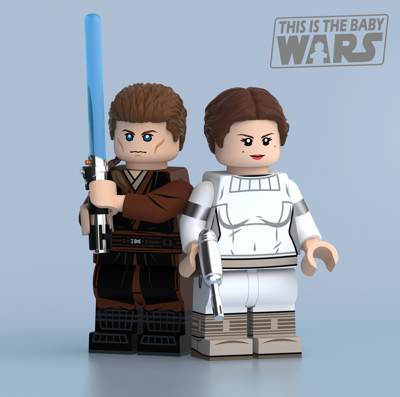 BabyWars][Preorder] Padme Amidala & Anakin Skywalker [