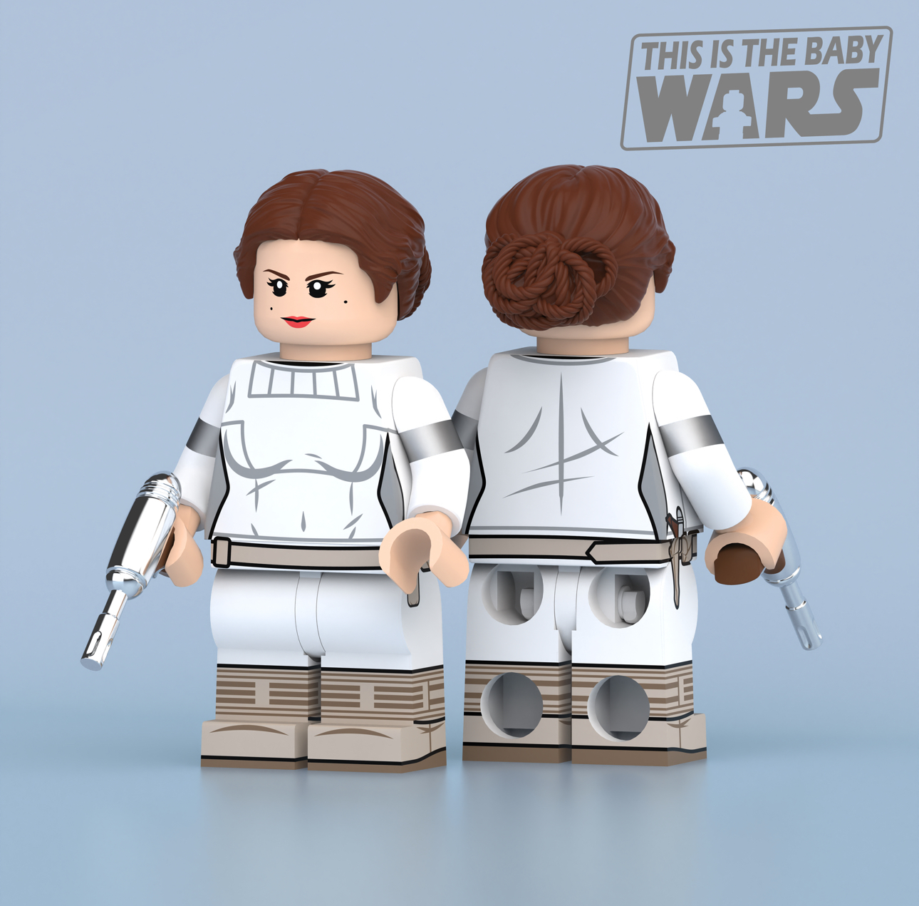 [BabyWars][In Stock] Padme Amidala & Anakin Skywalker [PADprinted]