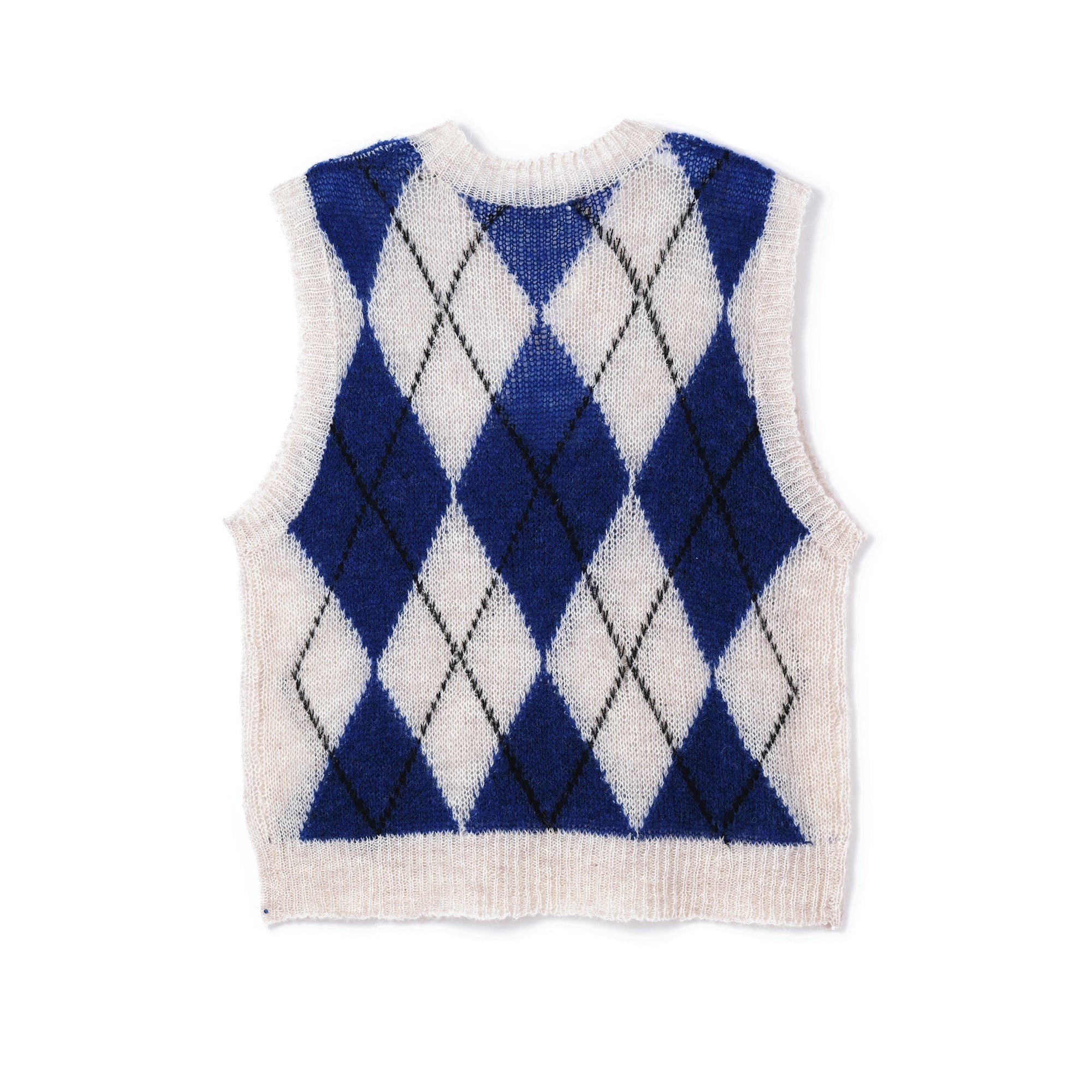 Plateau - mohair x vest 藍色